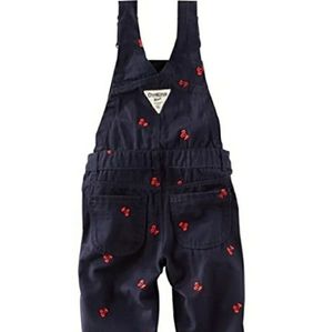 OshKosh B'gosh Cherry Twill Overalls 6M